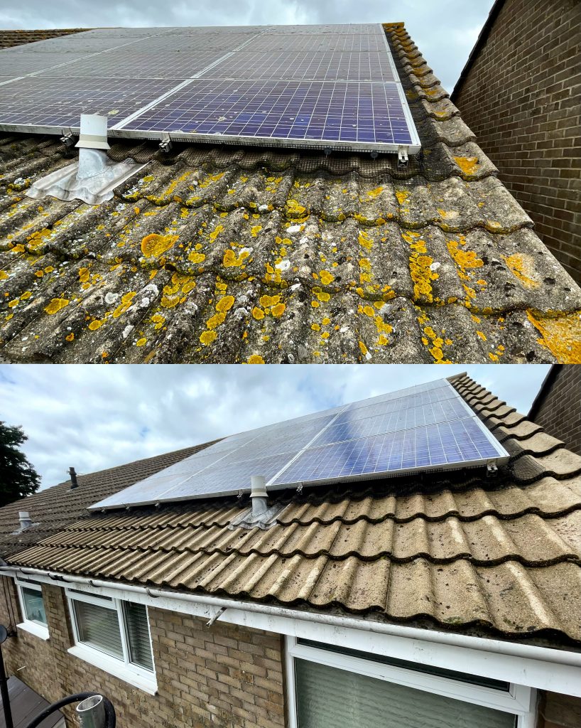 Roof cleaning yeovil